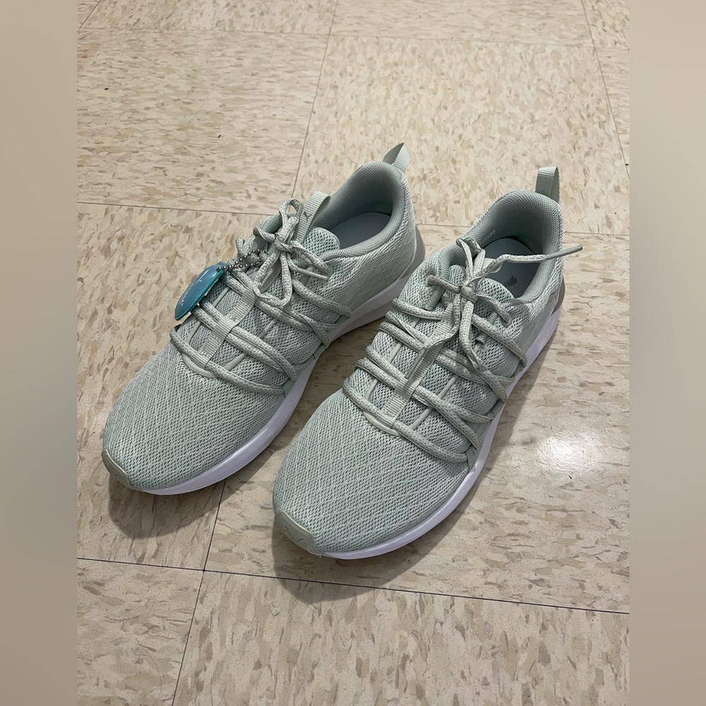 💃 PUMA Women's Mint Green Prowl Alt Knit Mesh Running Shoe Size 9.5 NWOT